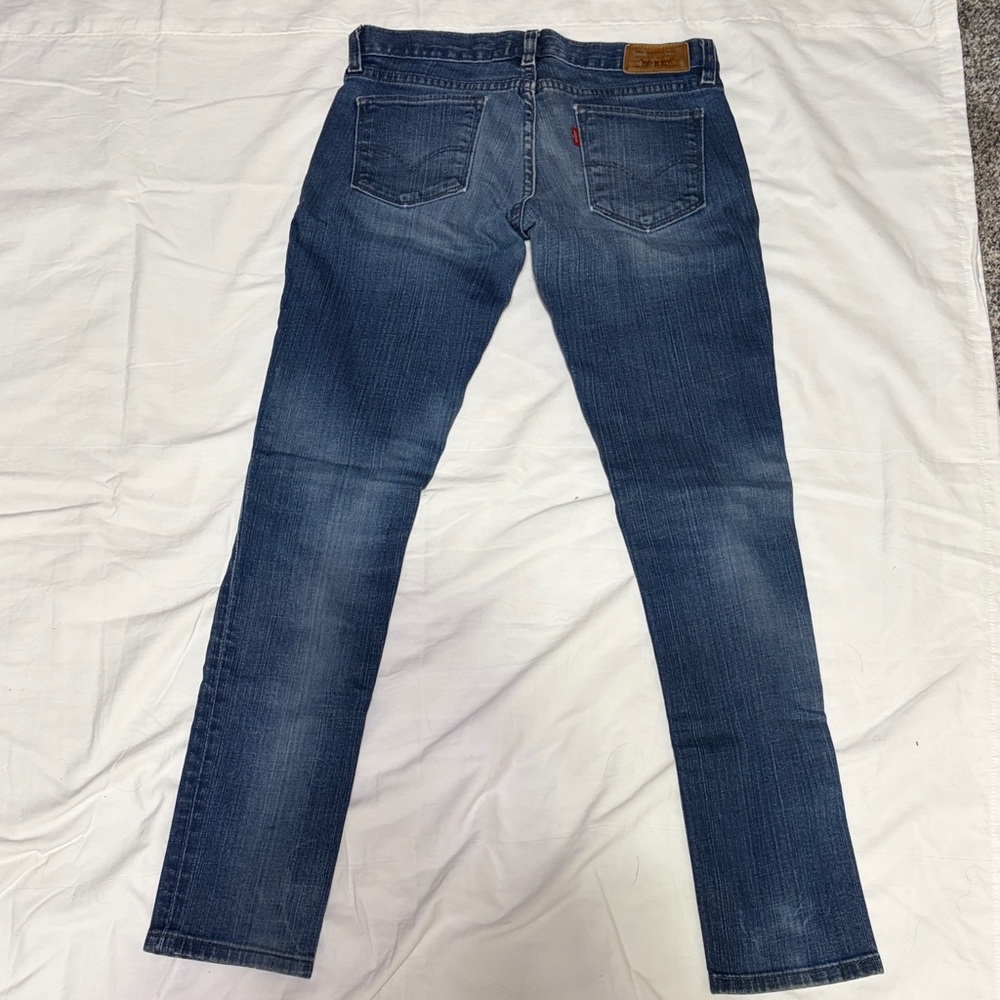 Levi's Women’s Dark Blue Slim Jeans - Picture 4 of 6